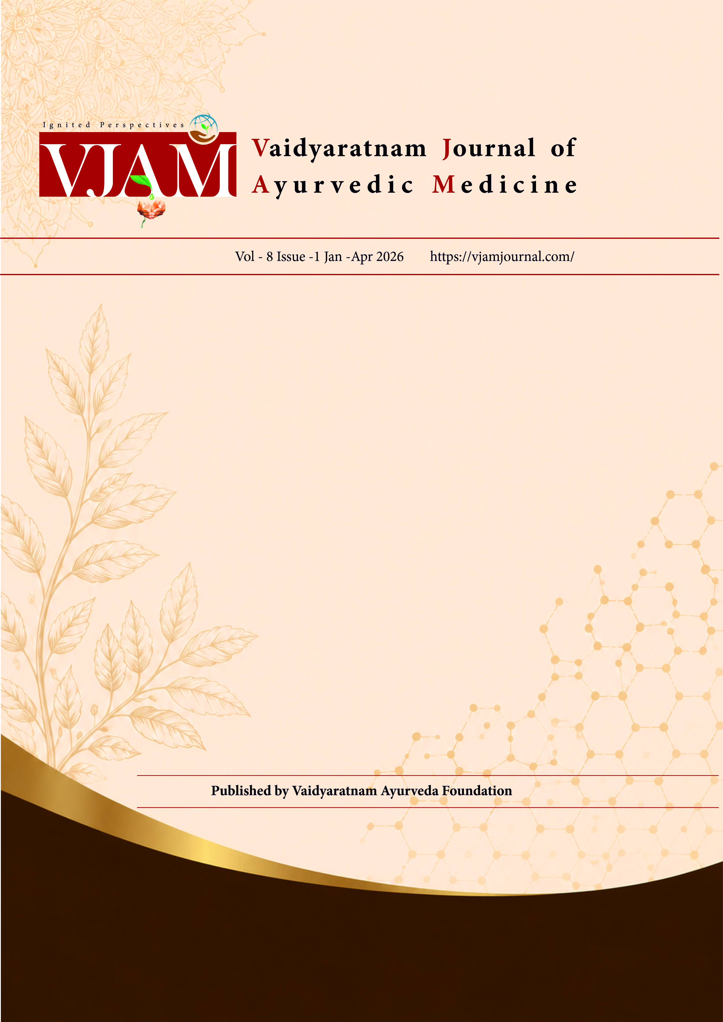 VJAM Volume 8, Issue 1 cover